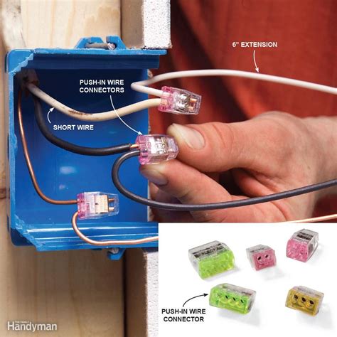 how long should cable extend beyond electrical box|Lengthen Existing Wire Without Junction Box .